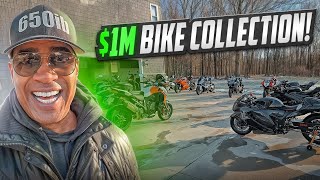 1M Motorcycle Collection  Walkaround amp Startup [upl. by Reaht]