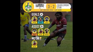 Clarendon Continental FC 3  2 Charlemont StarSat 2nd Nov 2024  Cup League Game [upl. by Carri902]