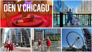 Vlog z Ameriky 1  Den v Chicagu 🇺🇸 [upl. by Leighland]