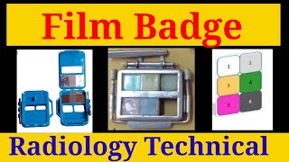 Film badge Dosimeter  detecting radiation  Radiology technical  By BL Kumawat [upl. by Malanie480]