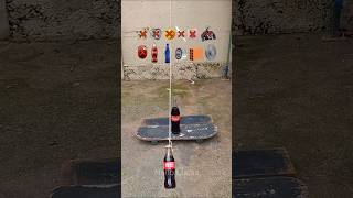 Garrafa de Coca Cola VS Garrafa de Coca Cola cocacola bottlebreaking asmr satisfatorio [upl. by Noryb]