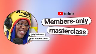 AyChristeneGames Channel memberships strategies including early access and memberships gifting [upl. by Griffie]