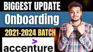 Accenture Hiring 20222024 Biggest Update  Accenture Onboarding Update  New Accenture Joining [upl. by Mrots]