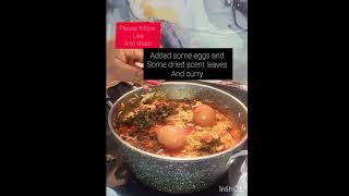 Easy way on how to cook Nigeria palm oil riceConcoction ricepalm oil ricerice [upl. by Jaine626]