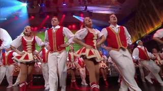 Tanzcorps Colonia Rut Wiess  Gardetanz bei Karneval in Köln 2017 [upl. by Annayad]