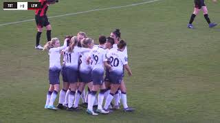 Goals Tottenham Ladies 30 Lewes Women  130119 [upl. by Annaek889]