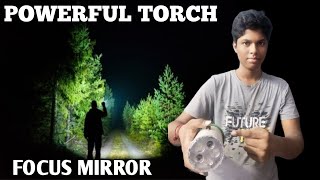 how to make powerful long range torch 🔦 light 🕯️ [upl. by Branscum956]