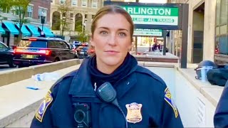 Crazy cop tackles cameraman for taking pictures MUST SEE 1st amendment audit fail [upl. by Russell]