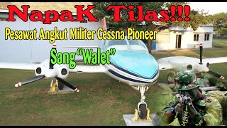 PESAWAT ANGKUT MILITER INDONESIA Cessna 401APioneer Sang “Walet” DI MUSEUM [upl. by Terrel]