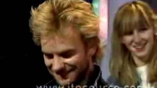 Sting interview by Paula Yates 1982 part 1 [upl. by Nadaha]