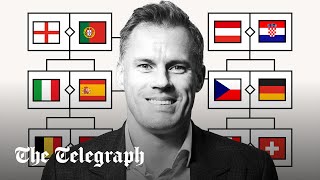 Euro 2024 predictions Watch Jamie Carragher choose his winner [upl. by Rohclem]