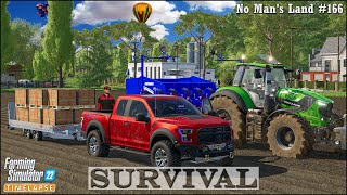 Survival in No Mans Land Ep166🔹Selling Milk Produce Planting Sugarcane Feeding Pigs🔹FS 22 [upl. by Isaacs87]