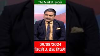 09 August Nifty banknifty prediction  Anil Singhvi view on share market sharelatestnews [upl. by Aiveneg983]