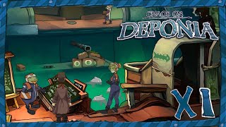 DİRENİŞÇİ YUNUSLAR  Chaos On Deponia  Bölüm 11 [upl. by Ylahtan28]