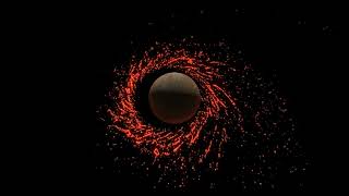 Roche Limit Simulation [upl. by Cacilie420]