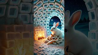 A Rabbit’s Daring Rescue  Rabbit and a fox 🐰🦊  fox rabbit ai friends friendship [upl. by Winstonn]