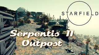 Serpentis II Outpost  Exploring Deep into Varunn Zealot Territory  Exotic forest  Starfield [upl. by Amadas11]