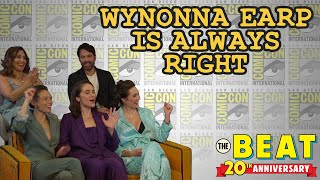 WYNONNA EARP Cast Interview SHES BACK  Con Daily SDCC 24  San Diego ComicCon [upl. by Lesh187]