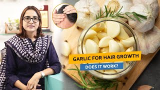 Garlic For Hair Growth Does It Work   Dr Deepika Lunawat [upl. by Aldwin]