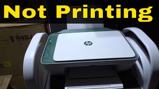 HP Deskjet Printer Not PrintingHow To Fix It EasilyStep By Step Tutorial [upl. by Bergstein]