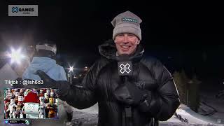 XGames Aspen 2024 Knuckle Huck Reaction [upl. by Ekalb71]