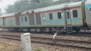 Fast Track Gatimaan Express Enters Agra Cant racing up with UDZKURJ Express [upl. by Tisbe]