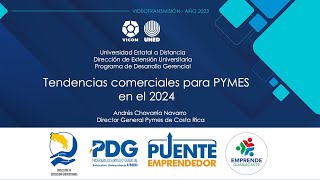 Tendencias Comerciales para PYMES en el 2024 [upl. by Nnylarat]