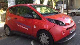 Bolloré Bluecar Autolib utilib 2017 [upl. by Areikahs]