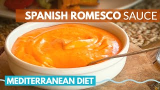 Spanish Romesco Sauce Goes with Everything  easy mediterranean diet recipes [upl. by Suoilenroc]