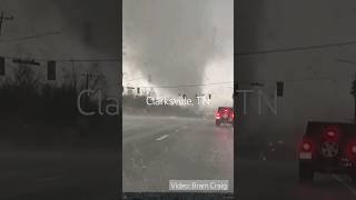 Clarksville TN tornado 😲 [upl. by Kampmeier]