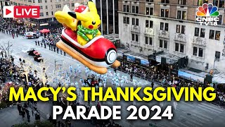 Macys Parade 2024 LIVE Macys Thanksgiving Day Parade In New York USA  Thanksgiving 2024  N18G [upl. by Clava]