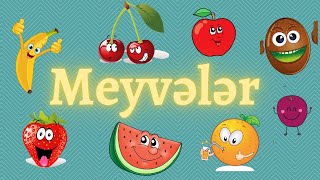 MEYVELER OYRENEK  USAQLAR UCUN OYREDİCİ VİDEO [upl. by Nivrad]