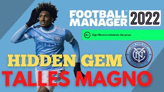 FM22 Wonderkid  Sign Whatever the price  Talles Magno [upl. by Aenel]