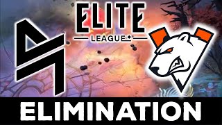 ELIMINATION  BLACKLIST vs VIRTUS PRO  ELITE LEAGUE 2024 DOTA 2 [upl. by Ytsanyd]