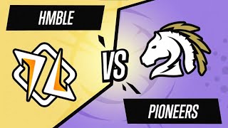 HMBLE vs PIONEERS  WORLDS FINALS 2024  BRAWL STARS REACCIÓN [upl. by Aitercul]