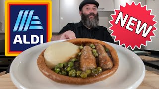 NEW Sausage amp Mash Filled Yorkshire Pudding from Aldi [upl. by Taran]