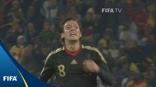 Ghana v Germany  2010 FIFA World Cup  Match Highlights [upl. by Sualokin583]