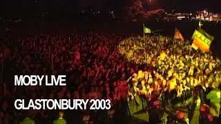 Moby Feeling So Real Live at Glastonbury [upl. by Adhamh]