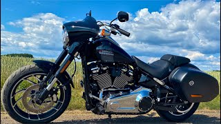 HarleyDavidson Sport Glide  Test Ride and Specs [upl. by Akeenat491]