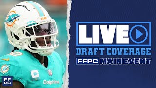 2024 FFPC Main Event Live Draft Coverage 1 [upl. by Kcirdderf]