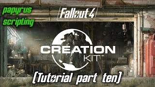 Fallout 4 Creation Kit Tutorial part 10 using enable markers [upl. by Sturges570]