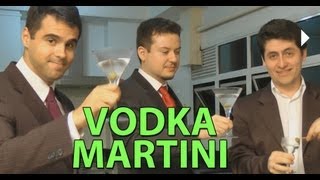 Como fazer o Vodka Martini do James Bond batido não mexido [upl. by Ytineres]