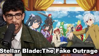 HasanAbi Reacts TO Stellar Blade The Fake Outrage  PART 3 [upl. by Iorgo]