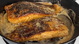 EASY BLACKENED SALMON RECIPE SUPER DELICIOUS [upl. by Nelyt]