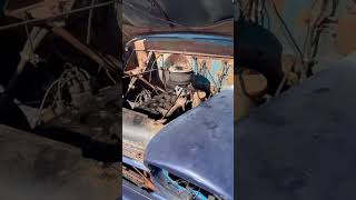 1959 Chevy Stovebolt 235 Engine Attempt to Free it Up shorts chevy [upl. by Nylzor]