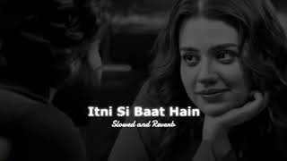 Itni Si Baat Hai jaan  Official Song   Yeashin Arafat [upl. by Rasaec]