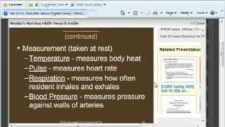 iRadio eLibrary  Mosbys Nursing Skills Database Part 2 [upl. by Attenauq]