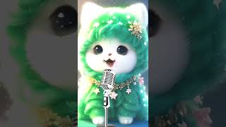 Cat in singing mood🎤🎧 [upl. by Crofton]