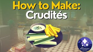 How to Make Crudités in Disney Dreamlight Valley [upl. by Asirem]