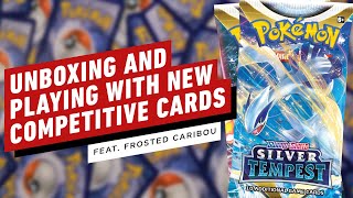 We Breakdown amp Play with New Competitive CardsDecks from Pokemon Silver Tempest  Let’s Play Lounge [upl. by Yentyrb]